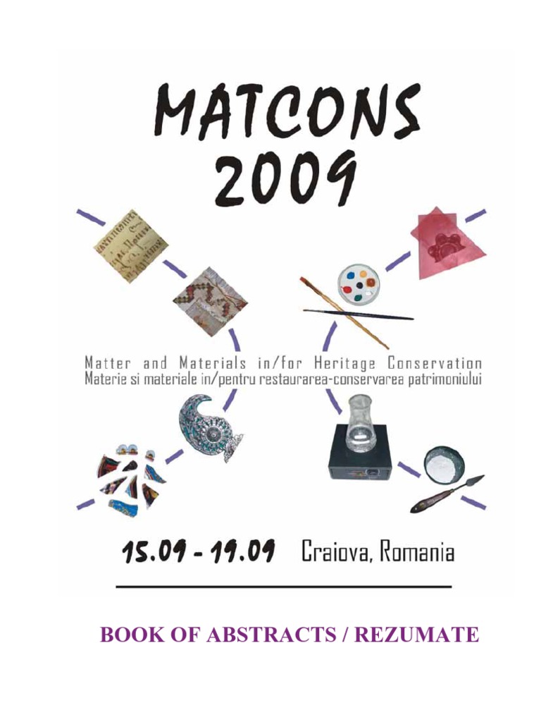 Book Of Abstracts Matcons 2009 Chemistry Science
