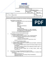 Document Code: QS QPS 0809 PS-001-05 Effective Date: January 1, 2010 Page 1 of 4 New Supersedes: Dated: January 1, 2010