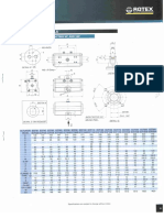 Dimension of Atuator - Rotex