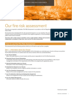 Church Fire Risk Assessment