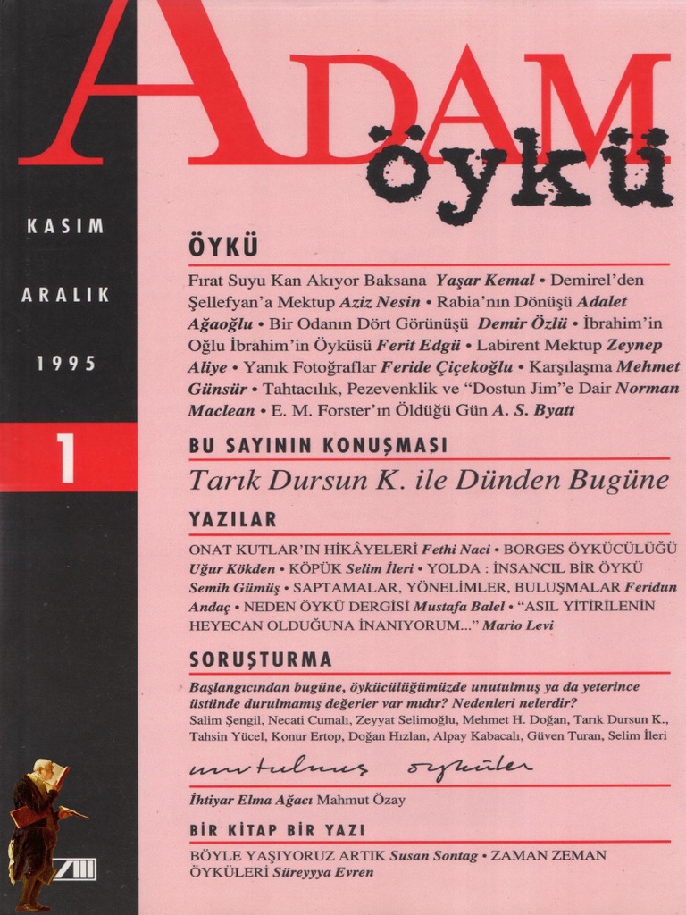 Adam Yayinlari Adam Oyku 01 Kasim Aralik 1995 Pdf