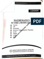 Modulus3 Maths Nuclus Education Kota