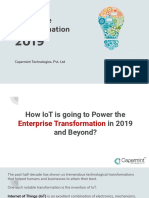 How IoT is Transformed the Power Enterprise Transformation in 2019
