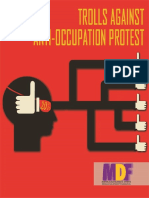 Trolls Against Anti-Occupation Protest