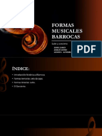 Formas Musicales Del Barroco