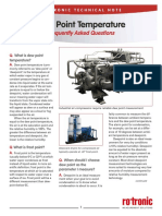 Dew Point Temperature: Frequently Asked Questions