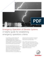 Elevator Emergency Operation PDF