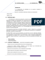 Programacion y Control de Obras - Marco Teorico