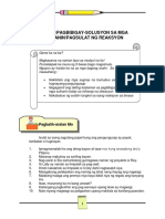 8 - Sugnay Pagbibigay Solusyon Sa Mga Suliranin Pagsulat NG Reaksyon PDF