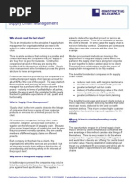 Supply Chain Management: Who Should Read This Fact Sheet?