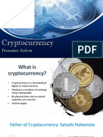Cryptocurrency: Presenter: Kelvin