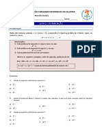 Questões de 9 Ano EF