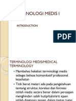 Terminologi Medis I - Introduction