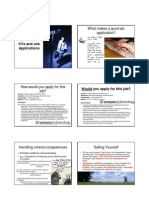 CVs and Job Applications 2010 Compatibility Mode