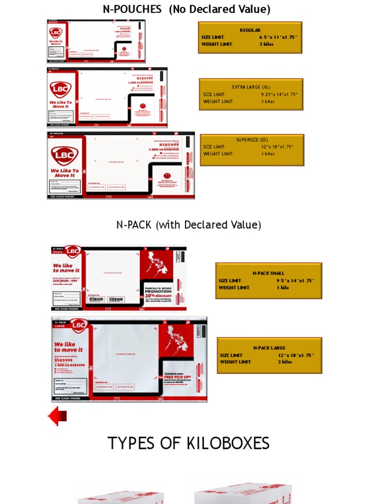 Pouches and Boxes | PDF