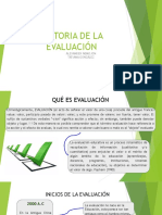 Historia de La Evaluación