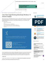 Cara Atasi Gagal Booting (Bootloop) Windows 10 Secara Lengkap - Japung