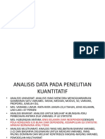 Penyajian Data Kuantitatif