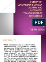 A Study On Comparison Between Manual and Automatic