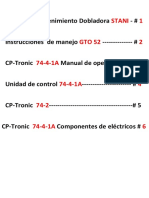 Guías de Mantenimiento Dobladora STANI