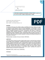 A Percepção Da Qualidade Na Prestação de Serviços Públicos Estudo de Caso PB