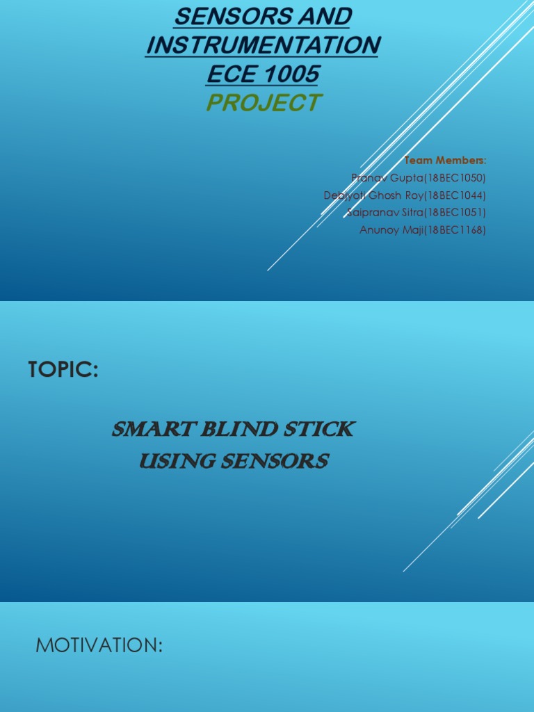 Sensors and Instrumentation PDF Engineering