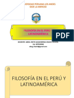 Clase 2 - FILOSOFIA DEL PERU Y LATINOAMERICA