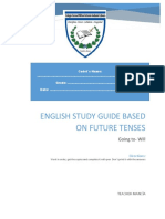 English Study Guide Based On Future Tenses: Going To-Will