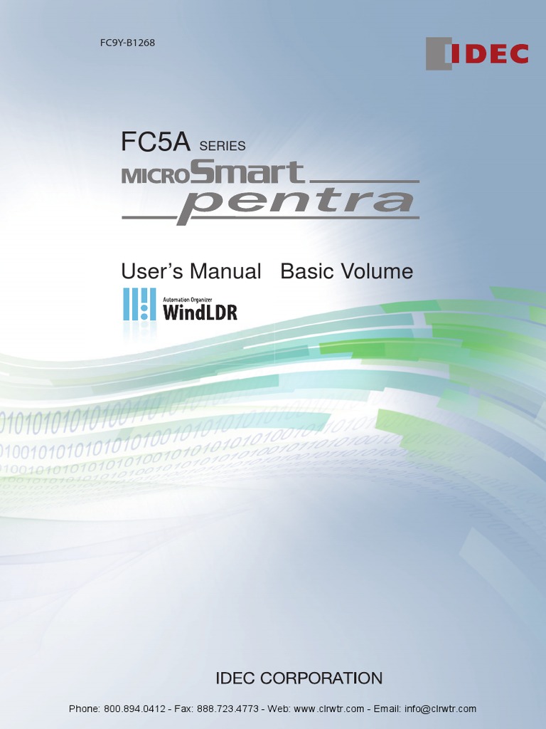 Idec Pentra Plc Manual Pdf Input Output Bit Rate