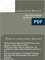 Crafting Literature Review