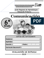 Evaluacion de Comunicacion