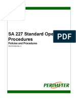 SA 227 Standard Operating Procedures