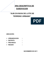 Subdivicion