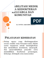 Rehabilitasi Medik Pada Kedokteran Keluarga Dan Komunitas