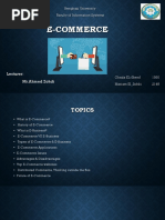 E-Commerce: Benghazi University Faculty of Information Systems