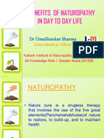 Benefits of Naturopathy in Day To Day Life: DR Umashankar Sharma