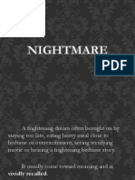 Sleepterror and Nightmare Report