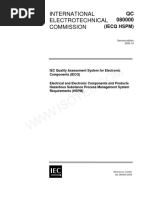 International Electrotechnical Commission: (Iecq HSPM)