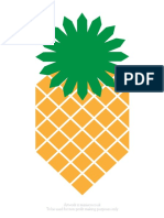 Fruit Garland Pineapple PDF