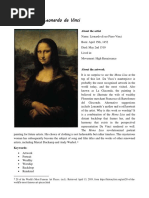7 Most Famous Paintings in The World | PDF | Leonardo Da Vinci | Works ...