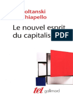 Luc Boltanski, Ève Chiapello - Le Nouvel Esprit Du Capitalisme-Gallimard (2011) PDF