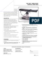 Application: Asc 2000™ Ambulatory Surgical Care Table