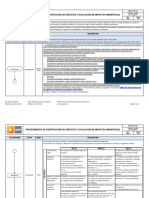 GMP-GI-P-002 Identificación de Aspectos y Evaluación de Impactos Ambientales