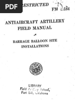 Barrage Balloons Manual (1943)