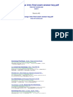 Vdocuments - MX - Interchange Intro Final Exam Answer Key Bing Intro Final Exam Answer Keypdf PDF