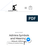 Adinkra Symbols & Meanings Revealed