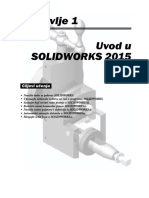 Poglavlje 1 Uvod U Solidworks 2015