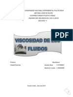 Viscosidad de Los Fluidos