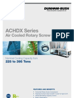 ACHDX Series: Air Cooled Rotary Screw Chillers