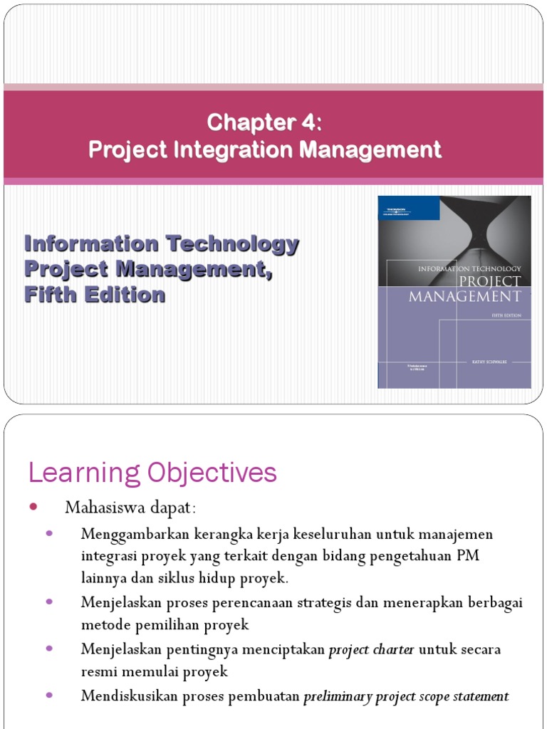Pert04-Project Integration Management | PDF